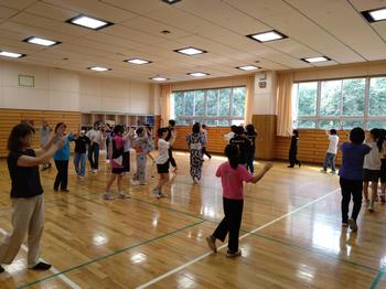 盆踊り練習会②