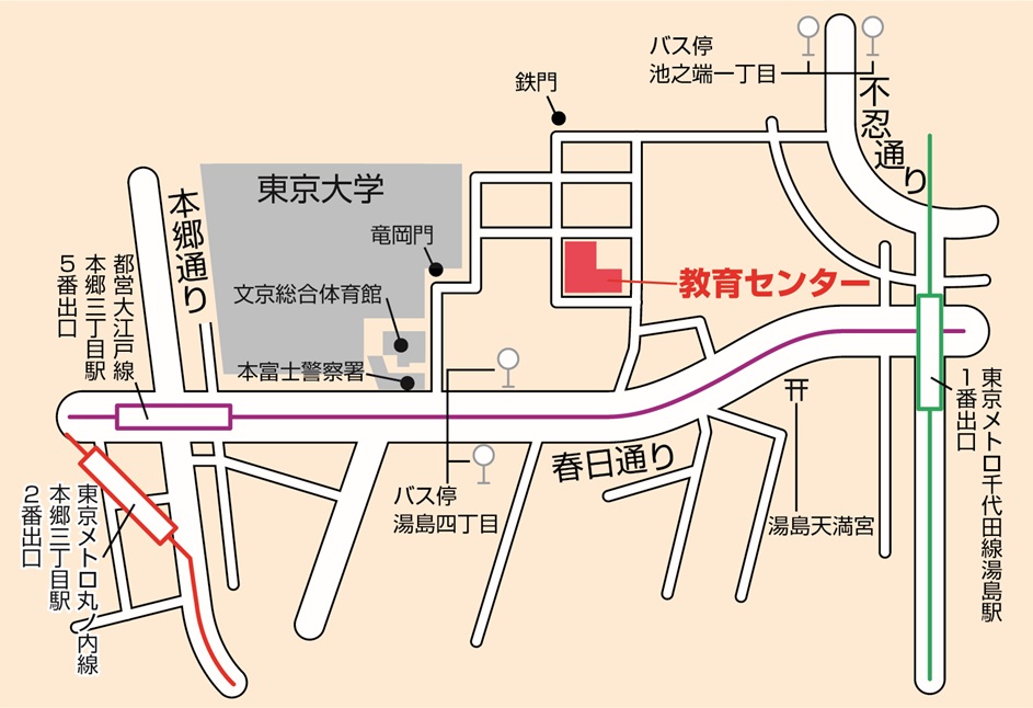 交通アクセス簡略地図