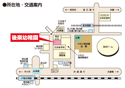 幼稚園案内図