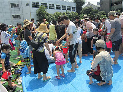 どうじょうつかみ大会