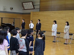 離任された先生方です