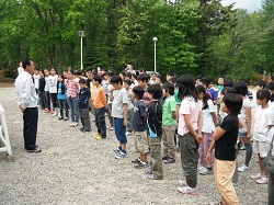 八ヶ岳高原学園で開園式