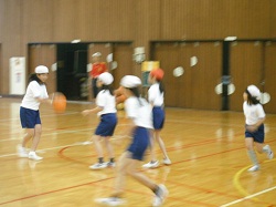 関口台町小学校とスポーツ交流