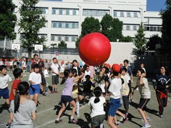 落とさないように力を合わせよう!