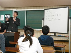 失敗してもいいんだ 夢をもって生きることが大切ですよ