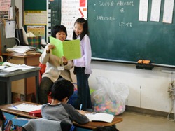 「あゆみ」をもらうのは、うれしいけど、緊張します