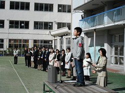 まず勉強に頑張り、宿泊行事も楽しみです