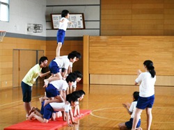 安全にも気を付けて、みんなの力を合わせます