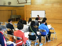 NPO法人「江戸しぐさ」の伝承普及員 滝川道子先生に「江戸しぐさ」の大切さを話していただきました