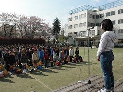 皆姿勢よく話を聞いていて立派です