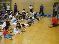 四股やまたわりを体験しました