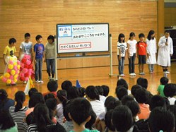 夏休みは規則正しい生活をしましょう