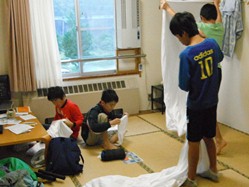 来たときよりもきれいにして帰ります
