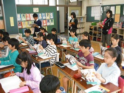 長いお話ですが、しっかり聞いていました