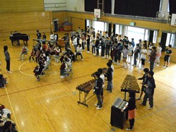自分の役割をしっかり果たして、全員でいい音をつくりましょう