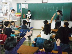6年生が中心になって、話合いをまとめます